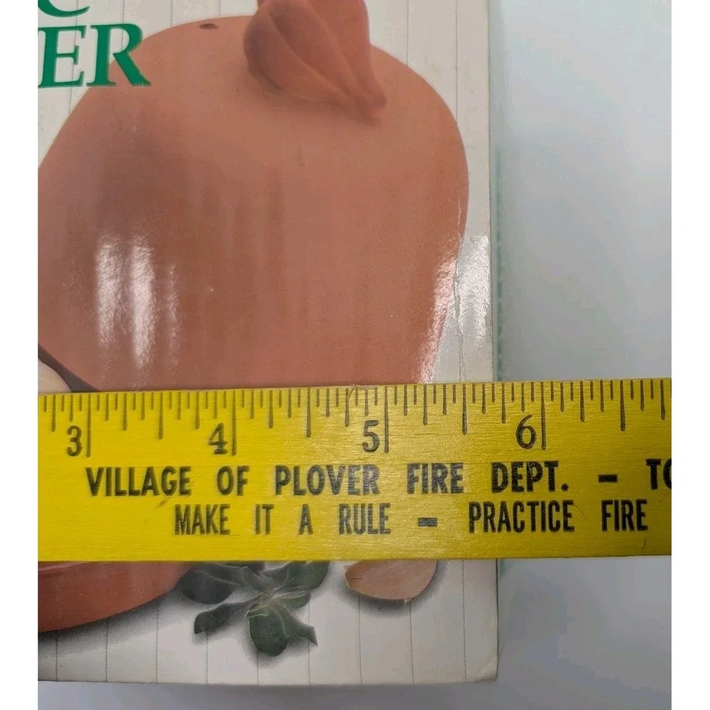 Progressive Terra Cotta Garlic Roaster XL Clay Dome Lid Vented GGR-425 NIB